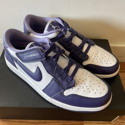 Nike Air Jordan 1 low Flyease Men Size 10.5 I Only Used Them Once Like New. 