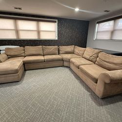 Pottery Barn Sectional Couch Sofa