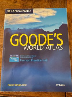 Goode’s World Atlas *brand new*