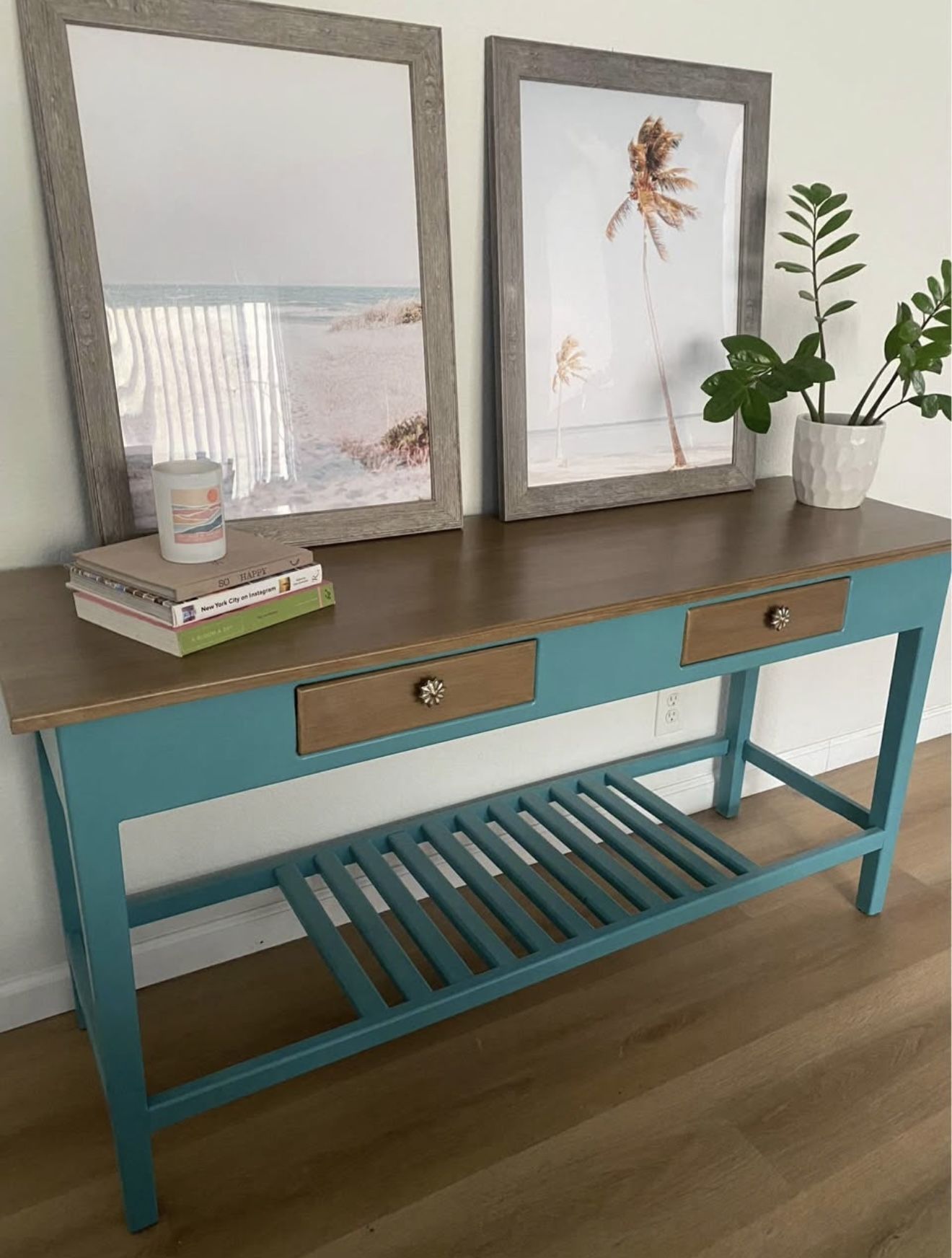 Coastal Console Table/Sofa Table