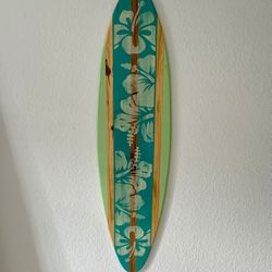 Vintage wooden wall surf Art- Mint Condition! 