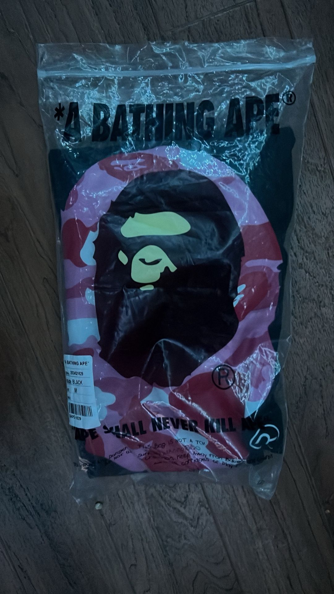 Black Bape Tee (read Desc)