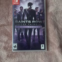 Saints Row The Third Nintendo Switch 