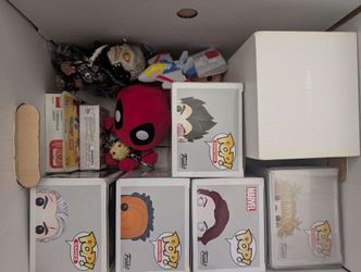 Funko POP! Lot w/extras DBZ/LEGO/GOW/Marvel/Naruto obo