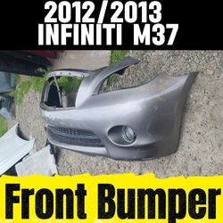 2012/2013 Infiniti M37 Sport Front Bumper Cover