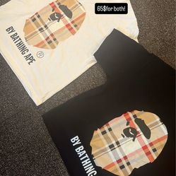 2 Bape shirts