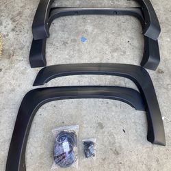 07 To 13 Chevy Silverado Fender Flares , Guardafangos , Wheel Arch Extension