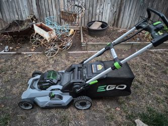 Ego electric lawn mower