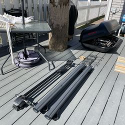 Yakima Rack System (with bike mount and cargo carrier)