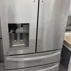 Whirlpool - 25 Cu. Ft. Wide French Door Bottom Mount Refrigerator