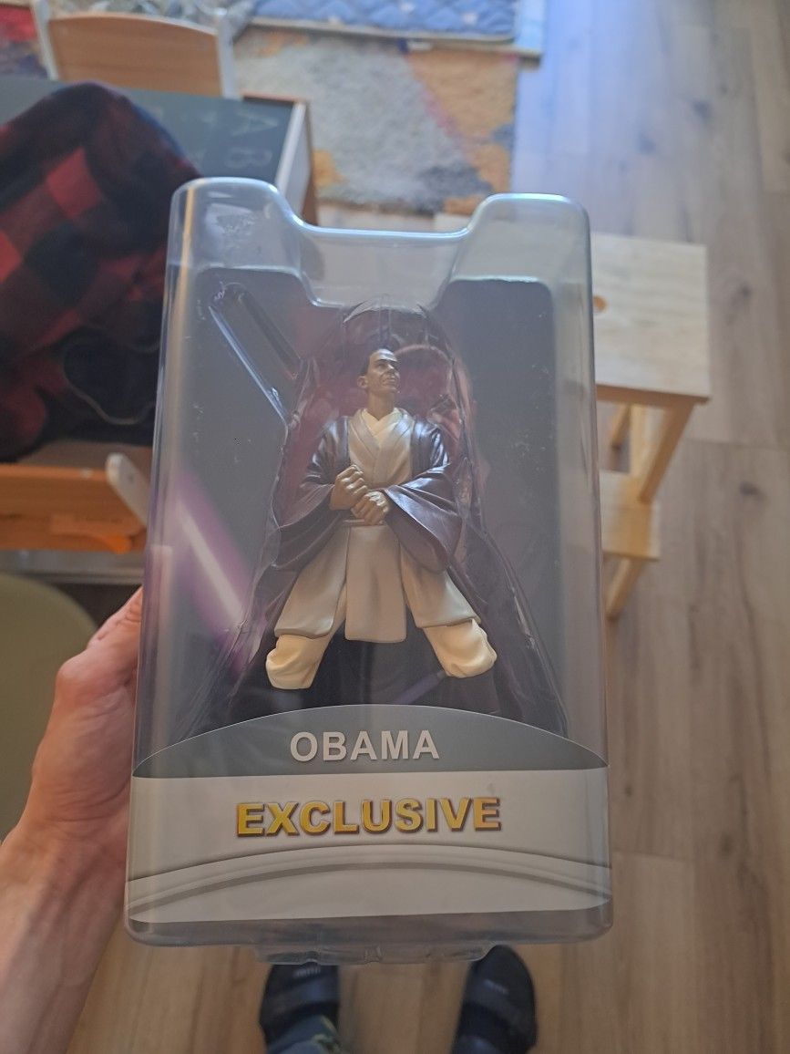 Obama Jedi Action Figure.