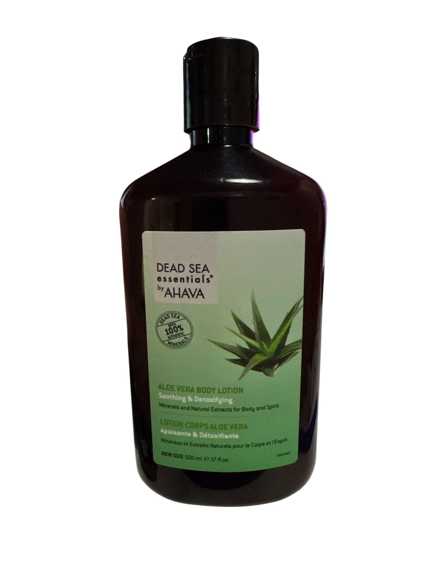 Ahava Dead Sea Essentials Aloe Vera Body Lotion Soothing And Detoxifying 500ml