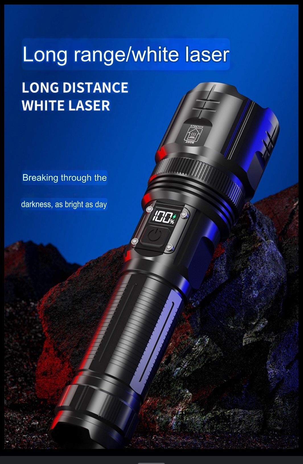 🌼💰3️⃣0️⃣ 🔆Rechargeable Flashlights Tactical High Lumen, Super Bright LED Flashlight with High Powered Strong Flash Light, Pocket Outdoor Home Emer