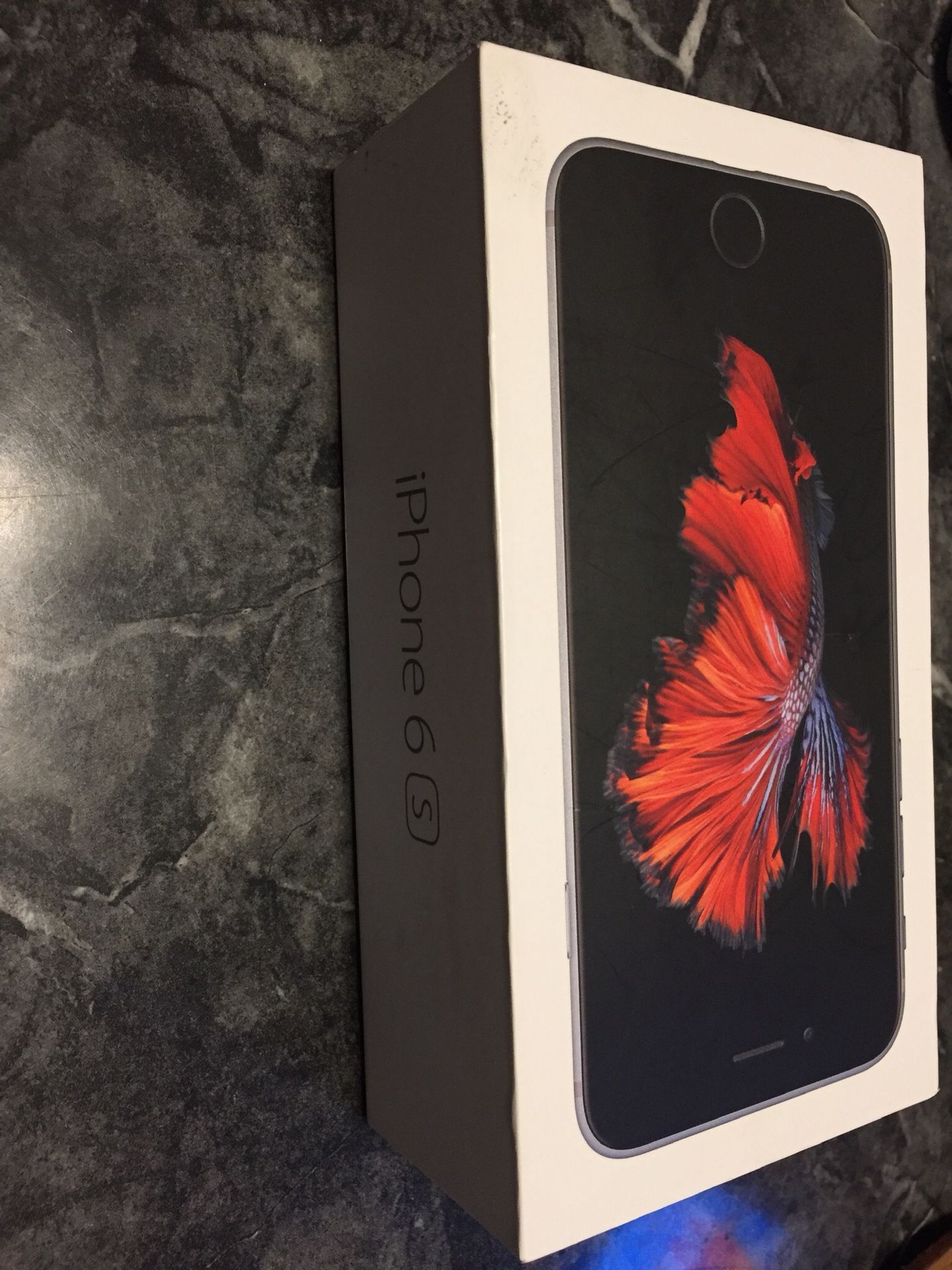 iPhone 6s empty box