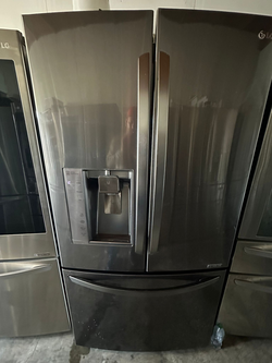 Gently Used LG French Door Refrigerator Stainless