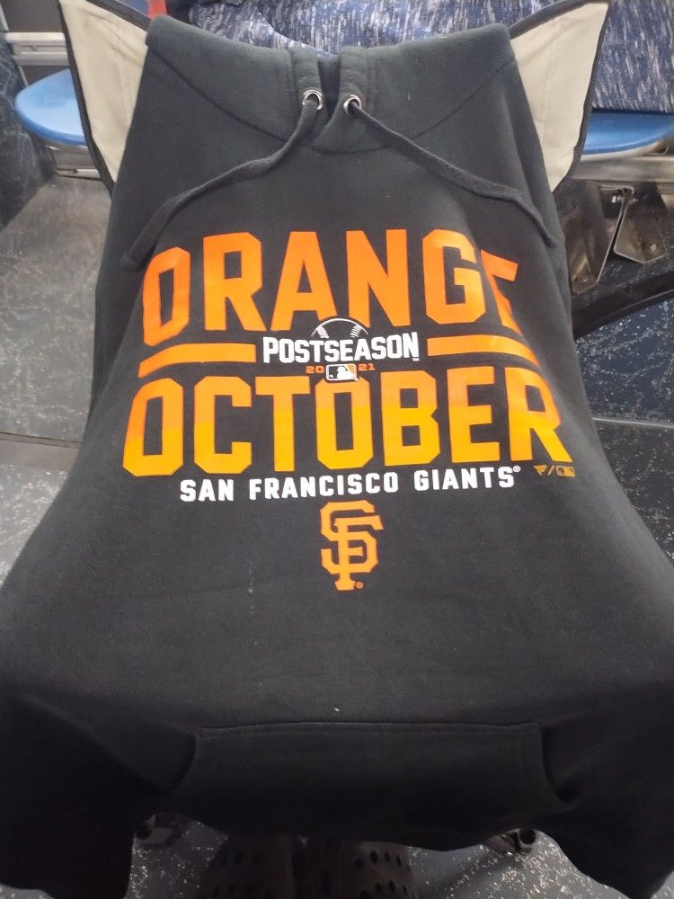 Orange October Postseason San Francisco Giants Hoodie