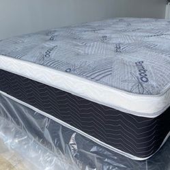 Full Euro Bamboo Pillow Top Mattress!!