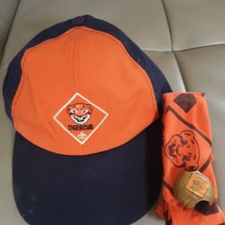 Cub Scouts - Tiger Hat, Neckerchief, & Slide