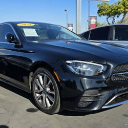 2021 MERCEDES-BENZ E CLASS E450 4MATIC SEDAN 4D 