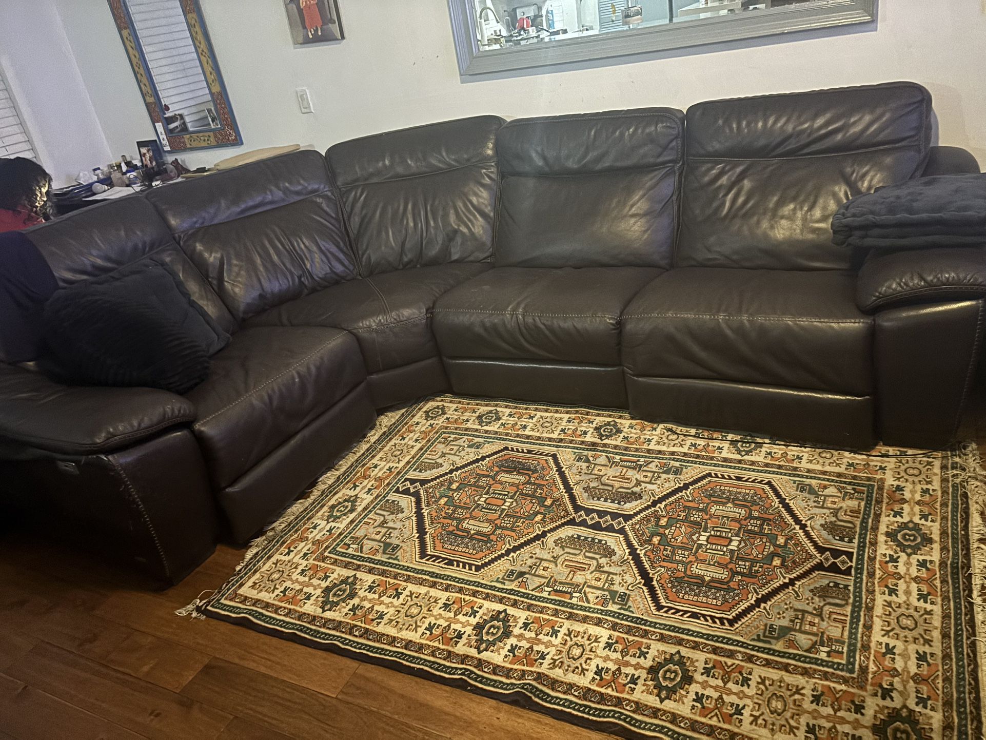 Leather Sofa