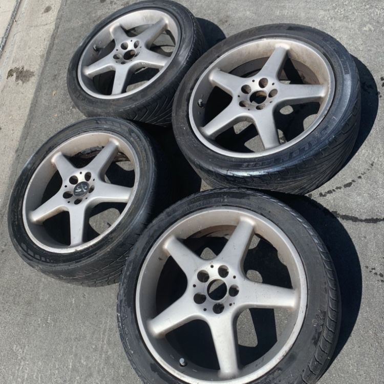 4 — 215/45r17 5x100 5x3.94 Stock Corolla Prius Matrix Celica Impreza ...