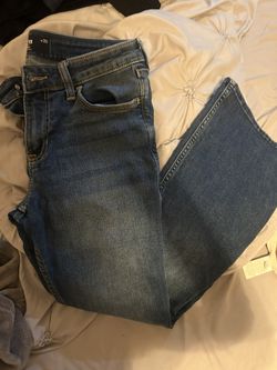 low rise boot-cut hollister jeans