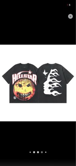 Grey large Hellstar Tee