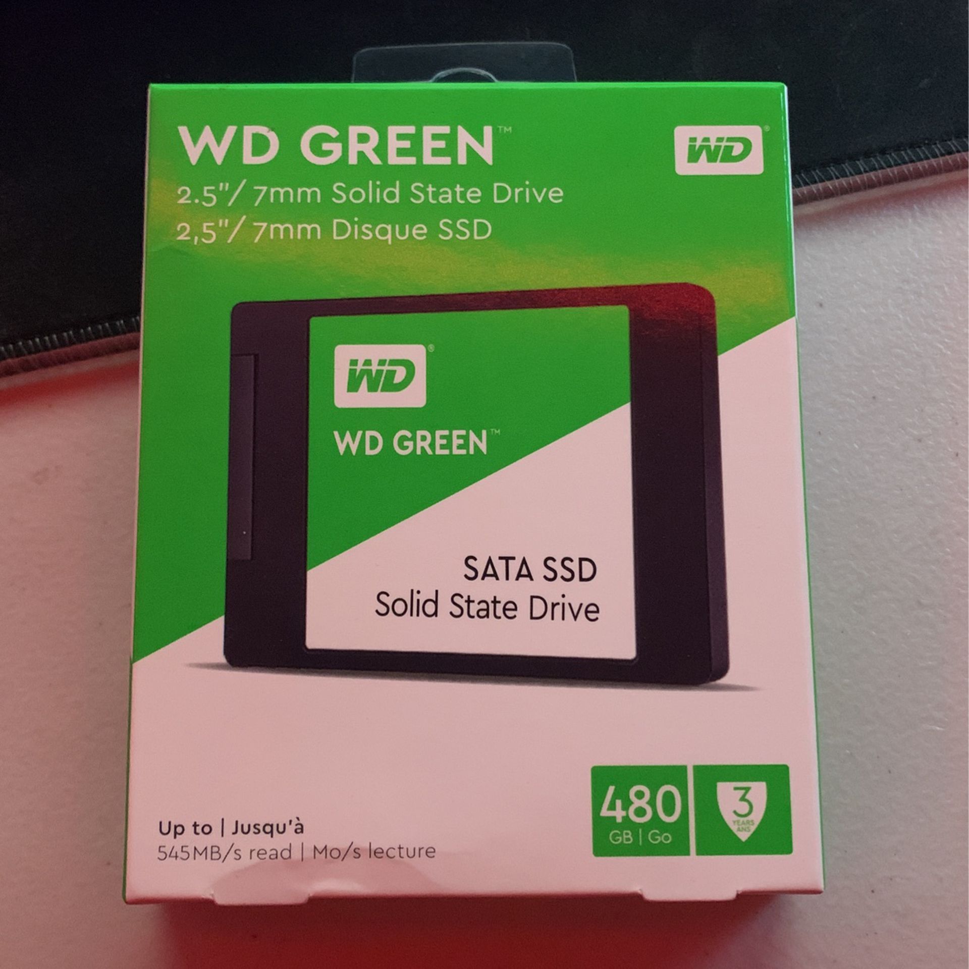 WD Green 480GB Internal PC SSD - SATA III NEW
