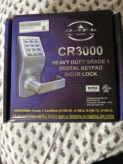 Calroyal CR3000 digital electronic lockpad