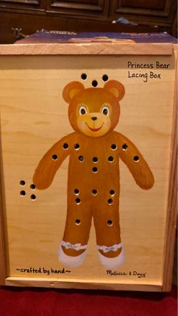 Melissa and Doug lacing bear princess