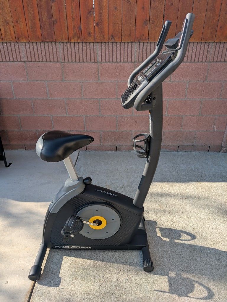 ProForm Cycle Trainer 300 Ci Upright Exercise Bike Compatible with iFIT Personal Training