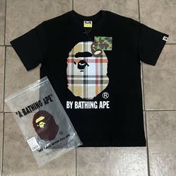BAPE x Burberry Black Tee