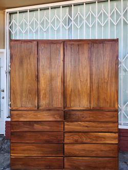 Solid Walnut Armoire