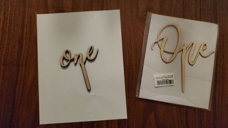 First Birthday Cake TOPPER