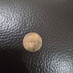 1864 1C L On Ribbon - Copper-Nickel Indian Cent PCGS XF45 (RARE - four known $100