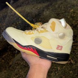 Jordan 5 Off white
