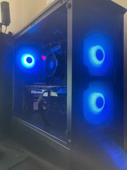 Complete Dual-Monitor Custom Gaming PC Setup