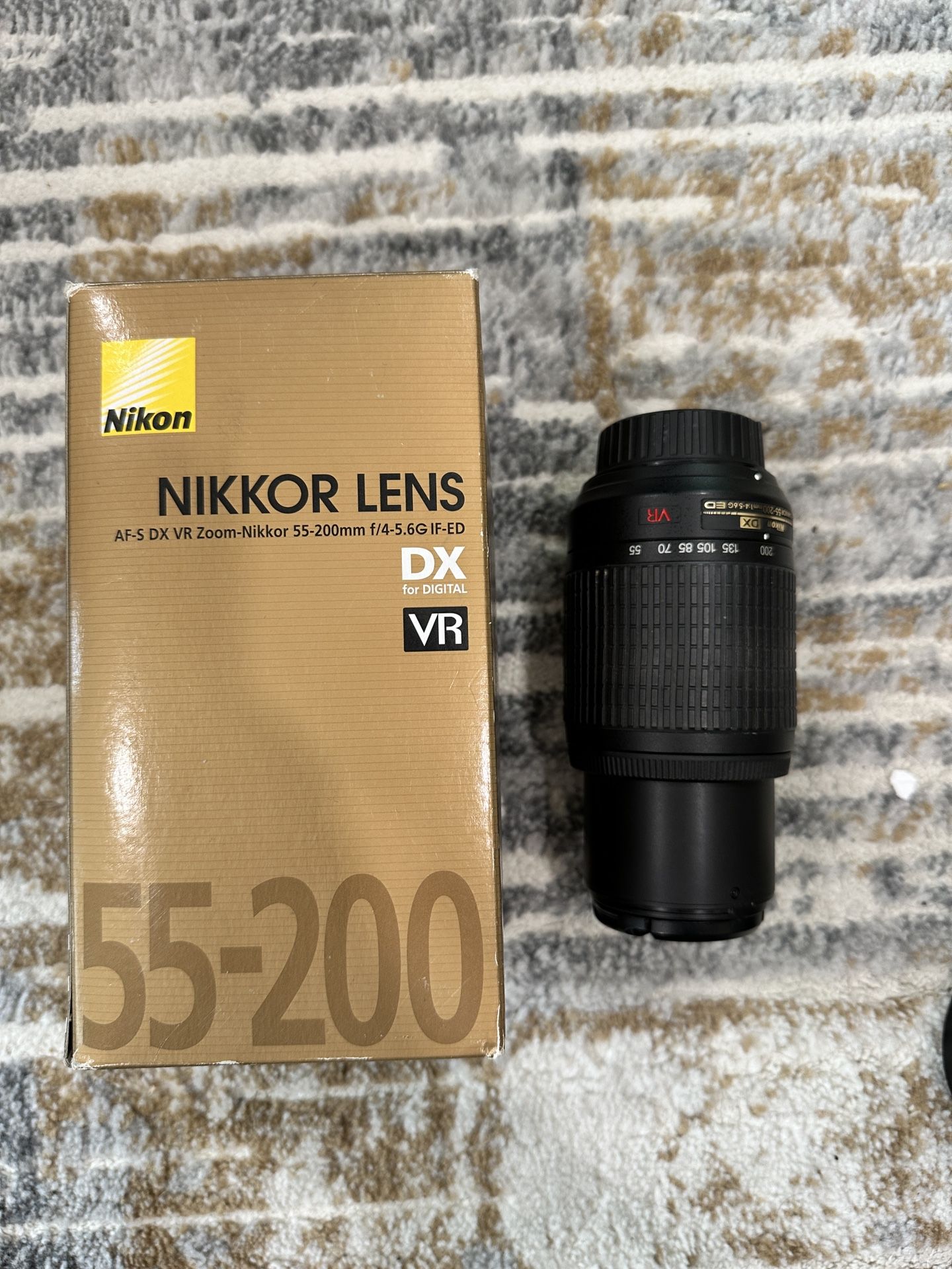Nikon 55-200 mm Lens With Built In Motor