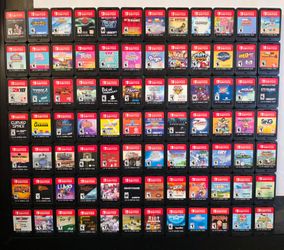 Nintendo Switch games(No Cases)
