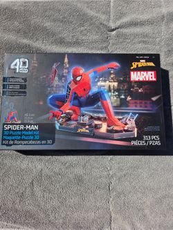 Marvel Spider-Man 4D Build 3D Puzzle Model Kit