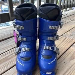 Salomon Performa T3 Junior Ski Boots Blue