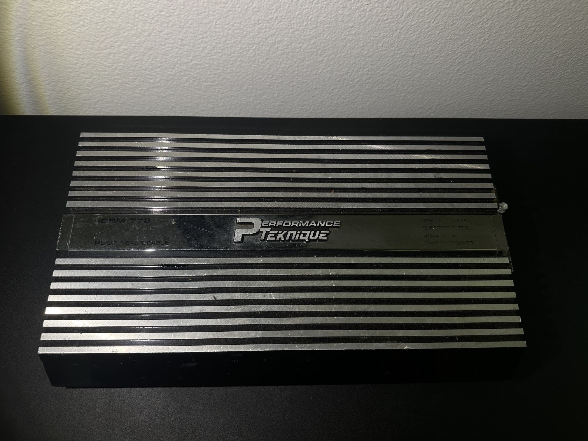 Performance Teknique ICBM 772 800w 2 Channel Car Amplifier