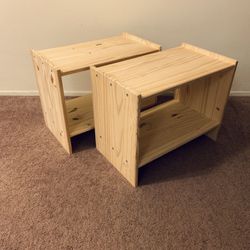 Small Shelfs (2pcs) Wood