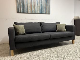 (+Delivery Opt.) Awesome Ikea/Karlstad Dark Gray Sofa in Excellent Condition!