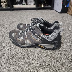 Merrell Castle Rock Hiking Shoes Men’s 14 Gray Trail Outdoor
