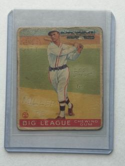 1933 and 1934 Goudey rookie cards - $250
