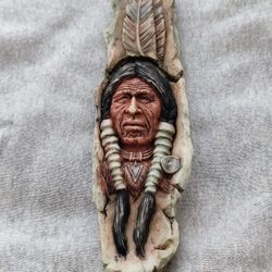 Resin Native American Wall Decoration