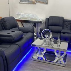 Recliner Sofa And Loveseat 