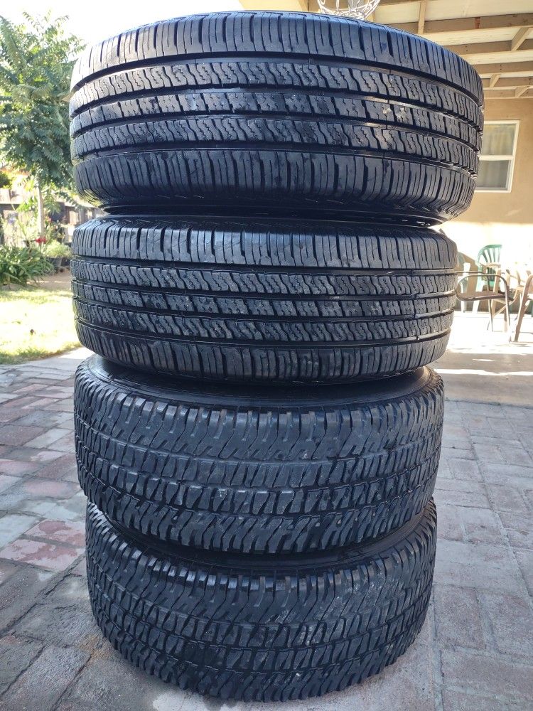Set Rims and tires Chevy Silverado, Tahoe 18/6 lugs. for Sale in Modesto, CA OfferUp