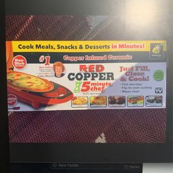 Red Copper Chef 5 Minute Chef 
